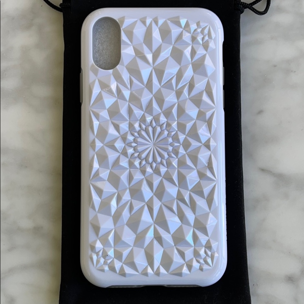 NWT. FELONY CASE GLOSS BLACK KALEIDOSCOPE IPHONE